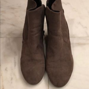 Zara grey boots. Hardly worn!